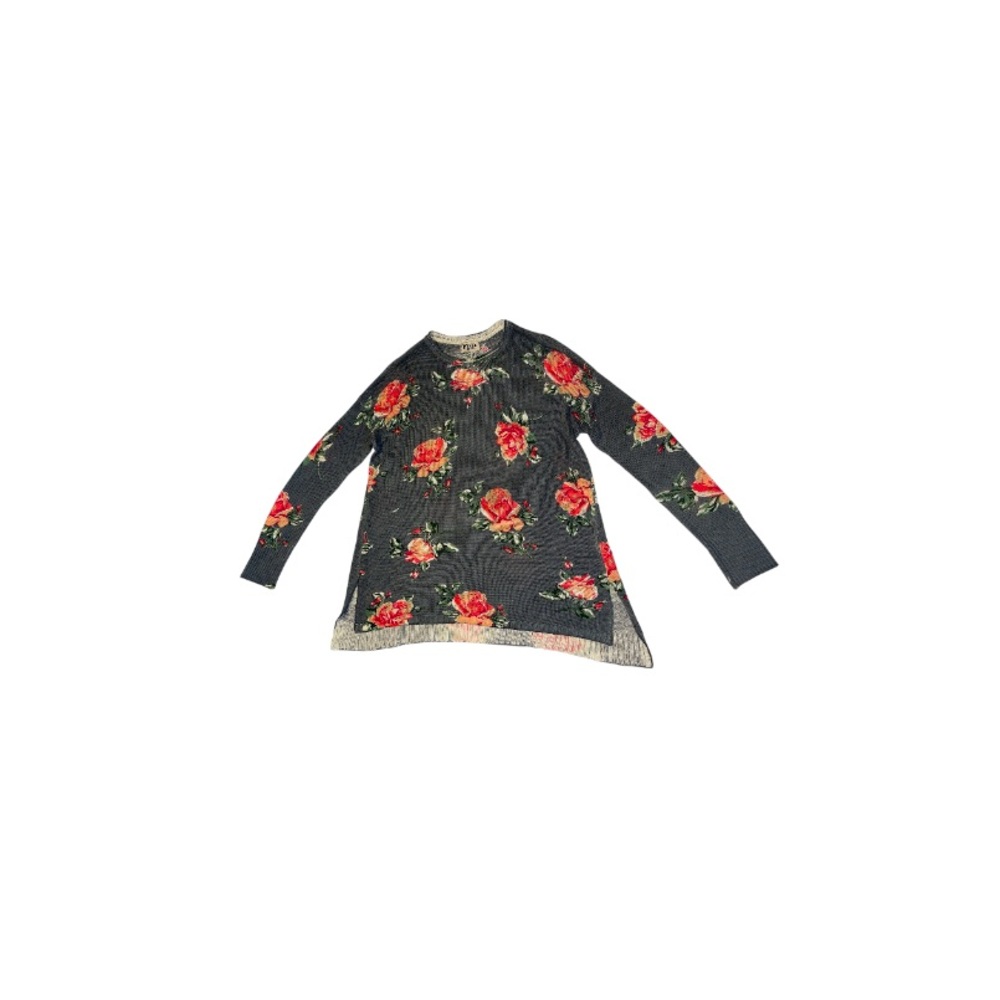 Show Me Your Mumu “Bonfire” Floral Motif Sweater - Women’s Size Small